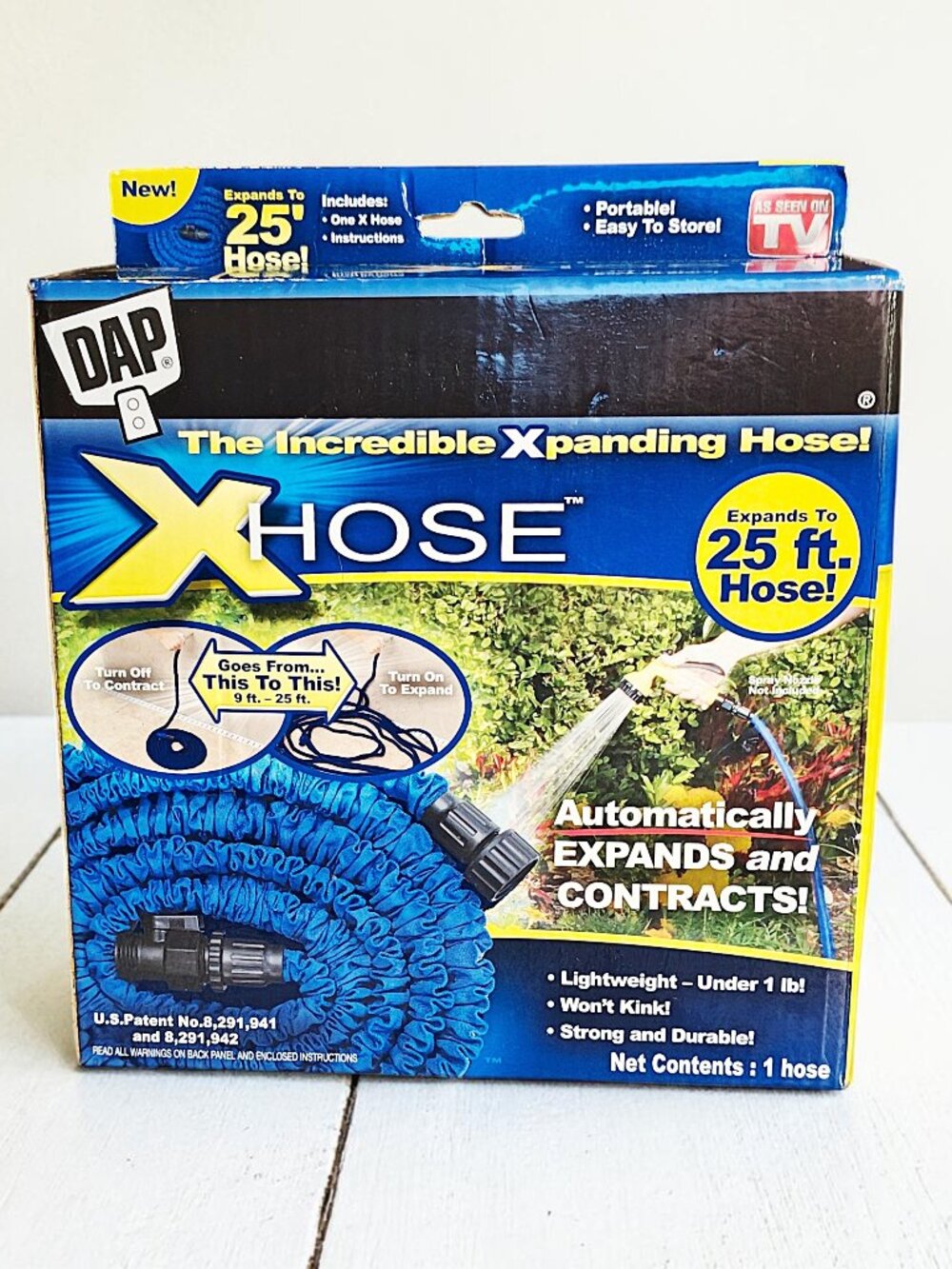 NEW Dap 09116 Xhose 25-Feet Incredible Expanding Hose